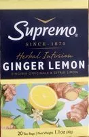 Mängden socker i Herbal Infusion Ginger Lemon