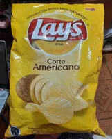 Mängden socker i Papas Lay's corte americano