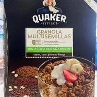 Mängden socker i Granola  multisemillas