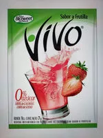 Mängden socker i Vivo • Bebida Instantánea Sin Azúcar Sabor Frutilla 7G