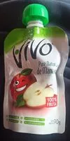 Mängden socker i puré natural de manzana