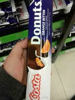 Mängden socker i donuts orange