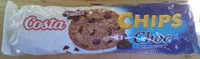 Mängden socker i Costa Choco Chips