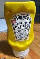 Mängden socker i Yellow mustard