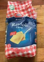 Mängden socker i Ravioli carne