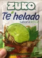 Mängden socker i Polvo para preparar bebida sabor te con limon