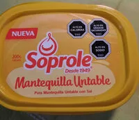 Mängden socker i mantequilla untable