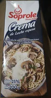 Mängden socker i Crema de leche espesa