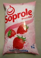 Mängden socker i Yoghurt batido sabor frutilla