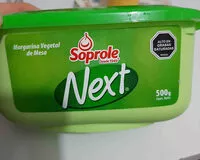 Mängden socker i Margarina Soprole Next