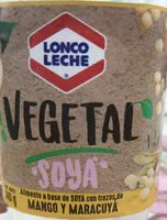 Mängden socker i Alimento a base de soya con trozos de mango y maracuya