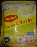 Mängden socker i Crema de choclo