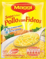 Mängden socker i Sopa De Pollo Y Fideos 70 GR