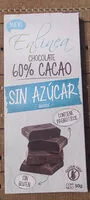 Mängden socker i Chocolate 60% Cacao