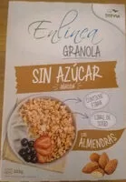 Mängden socker i GRANOLA con Almendras