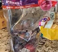 Mängden socker i Plums