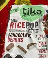 Mängden socker i Tika mini rice pop
