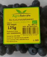 Mängden socker i Bio Kulturheidelbeeren