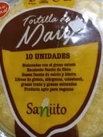 Mängden socker i Tortilla de Maíz