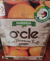 Mängden socker i naranja O'cle