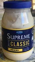 Mängden socker i Supreme Mayo Classic