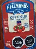 Mängden socker i Ketchup Hellmann's
