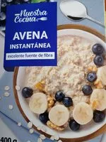 Mängden socker i Avena instantánea