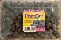 Mängden socker i Blueberries