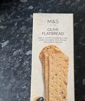 Mängden socker i Olive flatbread