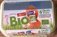 Mängden socker i Oeufs bio
