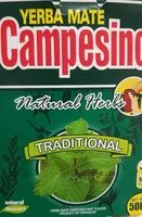 Mängden socker i Yerba mate campesino tradicional