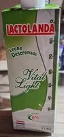 Mängden socker i Leche descremada
