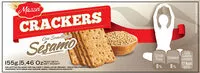 Mängden socker i Crackers con Semillas de Sésamo