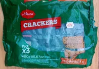 Mängden socker i Crackers Salvado