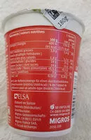 Mängden socker i Joghurt Erdbeere Fraise Fragola