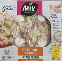 Mängden socker i Pizza de gusta Chèvre miel