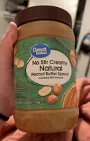 Mängden socker i Creamy Natural Peanut Butter Spread