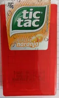 Mängden socker i Pastilha Laranja Tic Tac Caixa 16g
