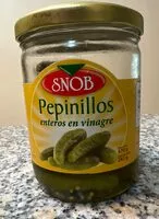 Mängden socker i Pepinillos en vinagre