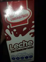 Mängden socker i leche semidescremada