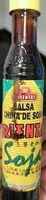 Mängden socker i Salsa oriental de soya
