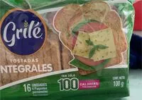 Mängden socker i Tostadas integrales