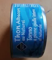 Mängden socker i Thon Albacore au naturel