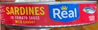 Mängden socker i Sardines in tomato sauce