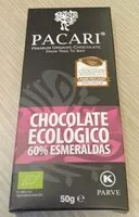 Mängden socker i Chocolate ecológico 60% esmeraldas