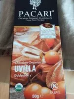 Mängden socker i Chocolate Orgánico Con Goldenberry