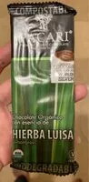 Mängden socker i chocolate organico con esencia de Hierba Luisa