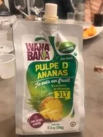 Mängden socker i Pulpe d'ananas