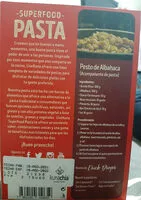 Mängden socker i super food Pasta