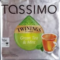 Mängden socker i Twinings of London - Green Tea & Mint